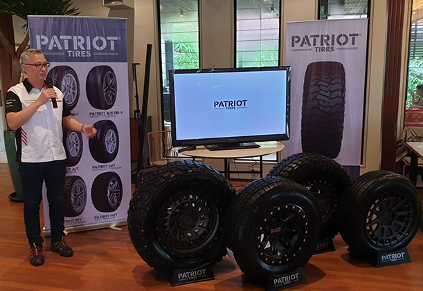 Patriot Tires officially in the Philippines