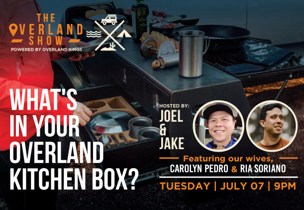 What’s in your overland Kitchen Box?