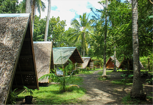 Nipa Huts In Glamping Alona, A Glamping Spot in the Philippines