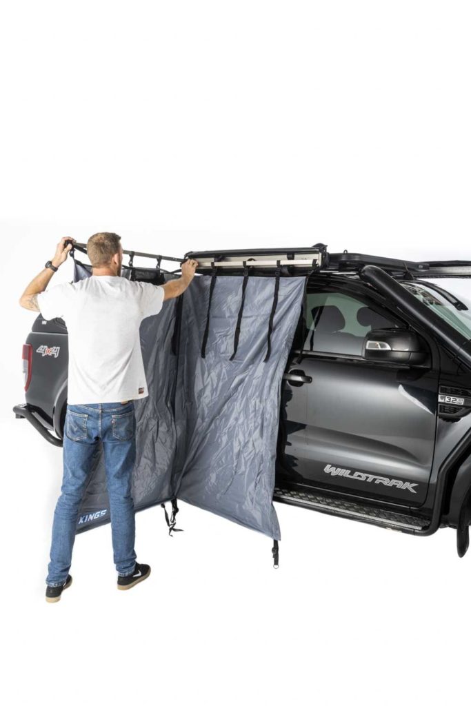 Kings Instant Ensuite Awning Shower Tent 30 Second Setup