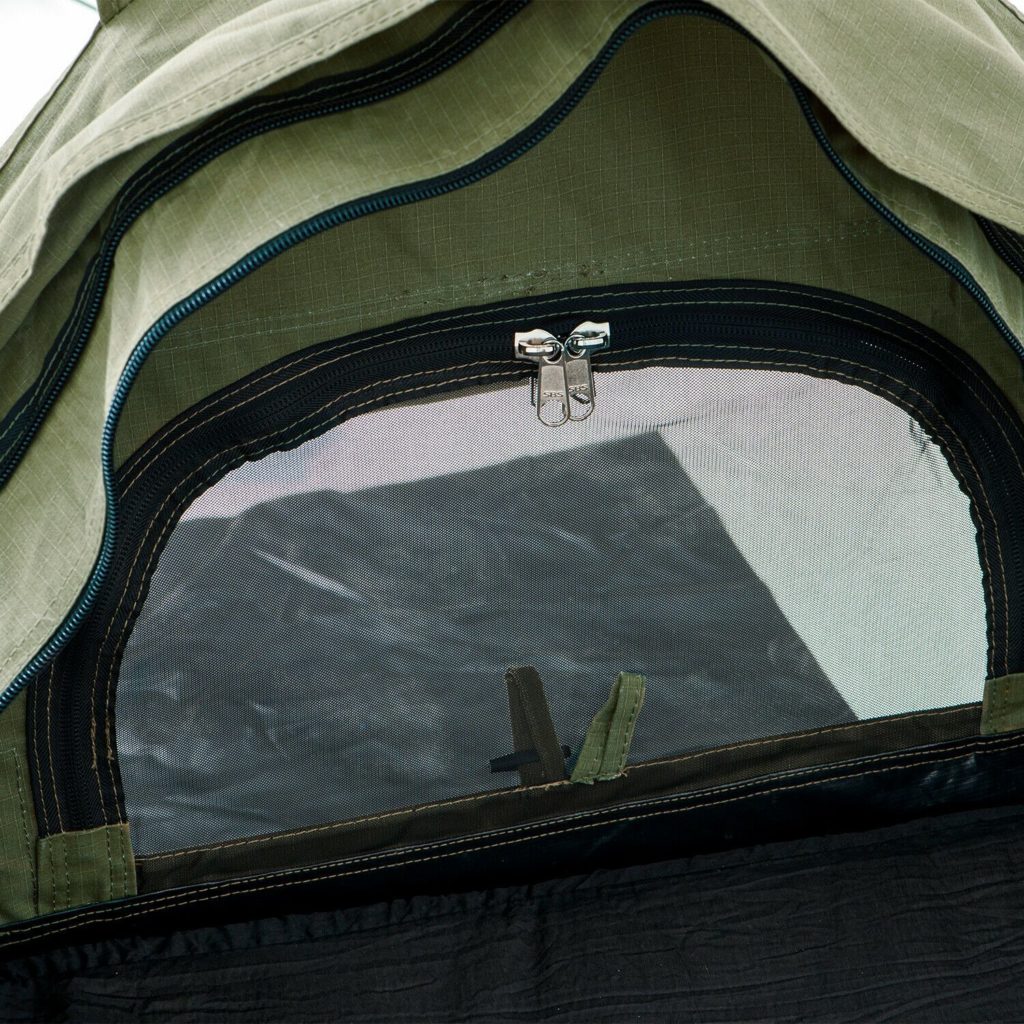 Kings Kwiky Single Swag 50mm Mattress Traveller 260gsm Canvas