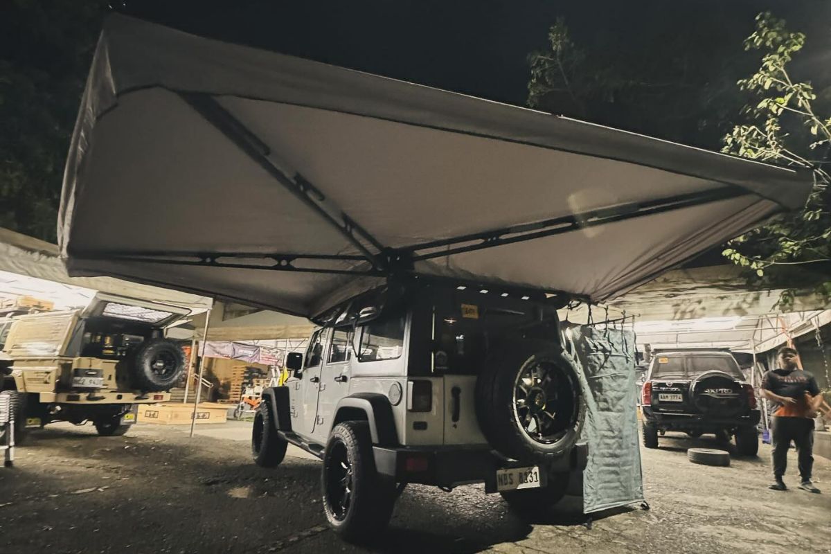 Set up a canopy or shade structure